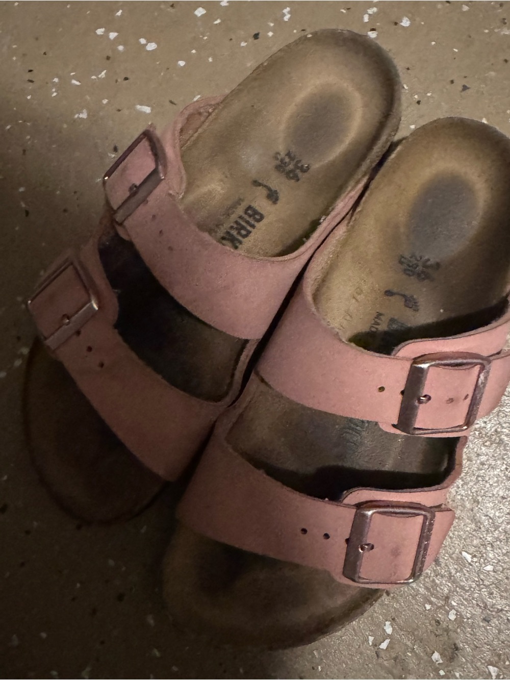 Birkenstock Kids Two-Strap Sandals in Pink